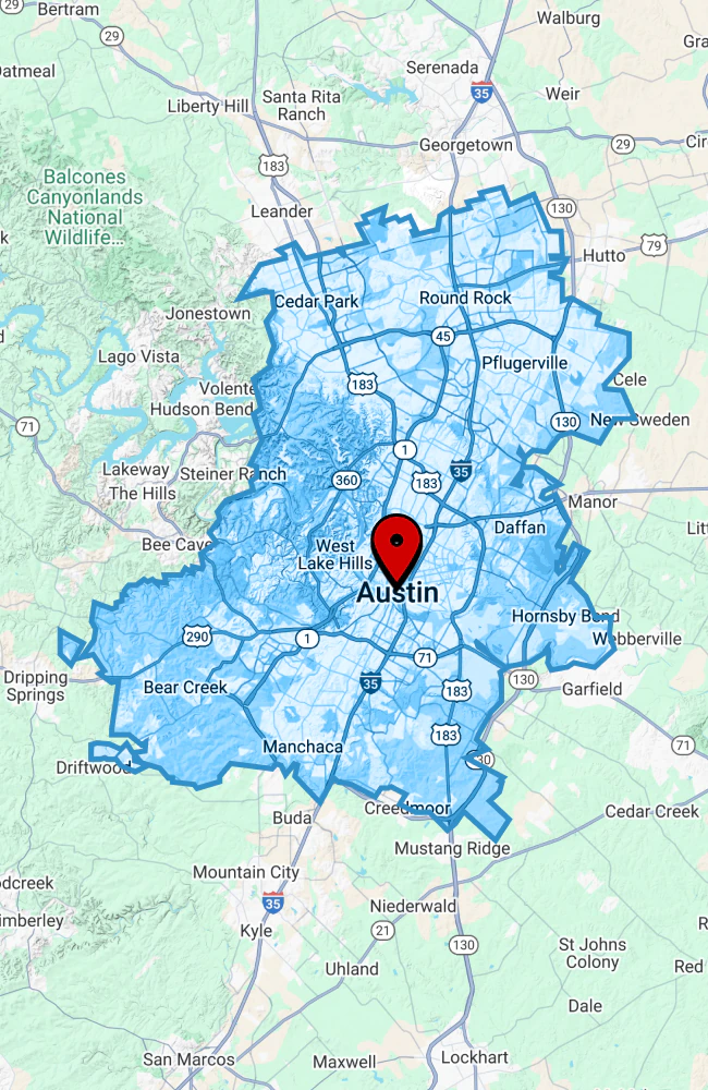 Brad B Plumbing Services Frame Map